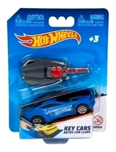 Auto Hot Wheels Key Cars Llave Lanzador 9cm Autito Tv Lelab