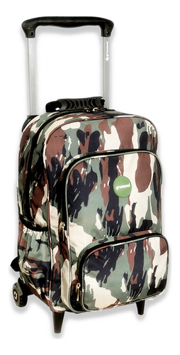 Mochila Con Carro Gremond 24 L Escolar Grande Combate Estampado