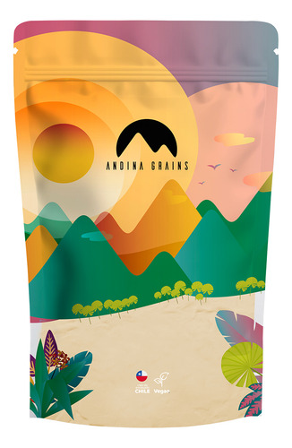 Fibra De Avena Organica Sin Carbohidratos 1 Kg Andina Grains Sabor Natural