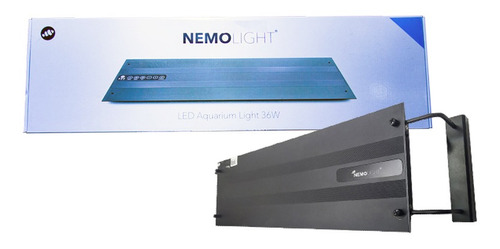 Luminária Nemolight Aqua Fresh 72w 144 Led Aquário Plantado