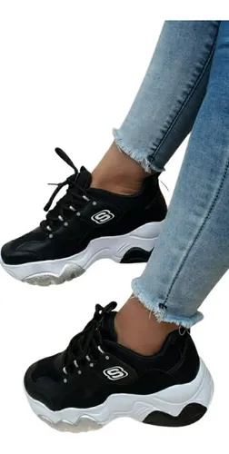 Zapatillas Para Dama Negras