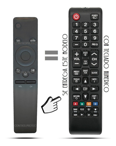 Control Remoto Smart Tv Para Samsung Bn59-01259 Curvo 4k Uhd