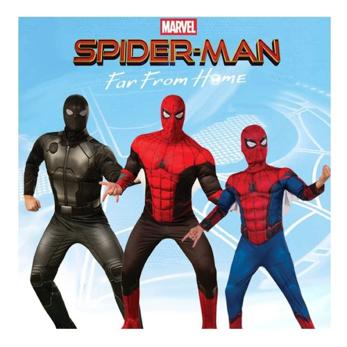 Marvel Spiderman Far From Home Disfraz Y Máscara De Sp... | Cuotas sin  interés