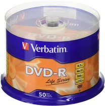 Comprar Verbatim Torre De Discos Virgenes Para Dvd Dvd-r 16x 50