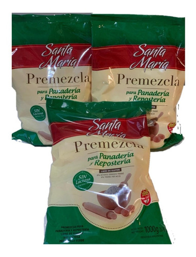 Pack Premezcla Santa Maria Sin Lactosa (10 Kg)