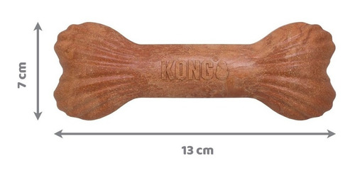 Imagen 2 de 9 de Kong Chewstix Bone Juguete Hueso Madera Perros Medium-