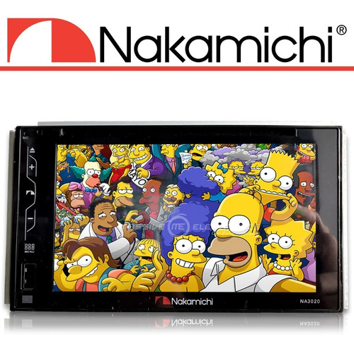 Pantalla De 6.2 Plg Nakamichi Na3020 Mirrorlink Usb Dvd Usb