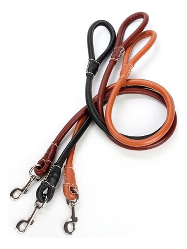 Juego De Collar Y Correa For Perro De Piel Sintética,
