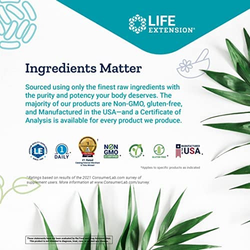 Life Extension Optimized Quercetin 250 Mg - Para Coração, P