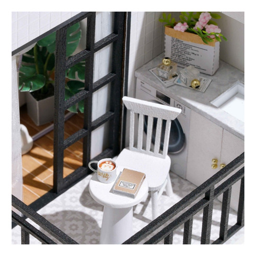 . Casa De Muñecas De Bricolaje Kit De Muebles En Miniatura