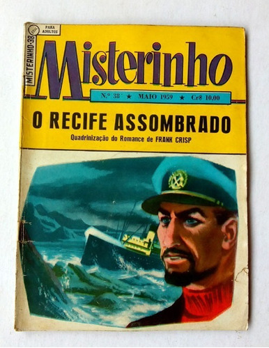 Misterinho N.38 - Ebal - 1959 - Ler Descrição - J(226) 