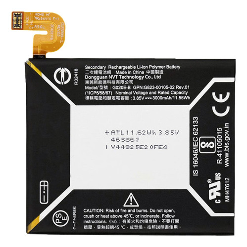 Batería Compatible Con Google Pixel 3a G020e G020e-b