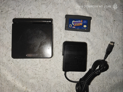 Game Boy Advance Sp Onyx Un Brillo Negro (Usado)