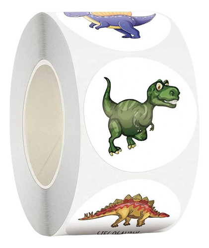 . Pegatinas De Dinosaurio Calcomanías 2,5 Cm Opción 6