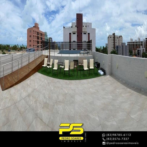 Imagem 4 de 10 de Flat Com 1 Dormitório À Venda, 42 M² Por R$ 240.000,00 - Ponta De Campina - Cabedelo/pb - Fl0127