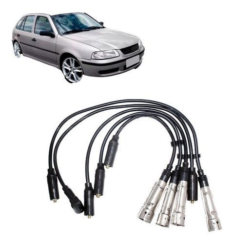 Juego Cable Bujia Para Volkswagen Gol G3 1.8 Udh 2000 2009