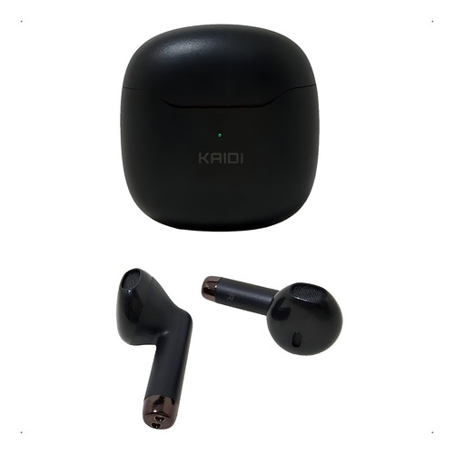 Fone De Ouvido Sem Fio Tws Bluetooth 5.1 Original Kaidi 771 Cor Preto Preto