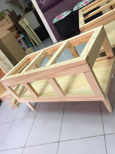 Imagen 5 de 6 de Estructura Pie De Cama Para Tapizar