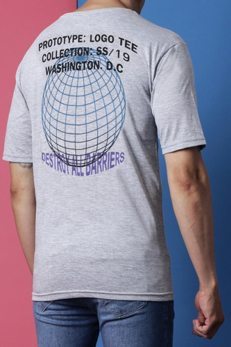 Imagen 3 de 7 de Remera Estampada Ultraa Hombre No End 37893