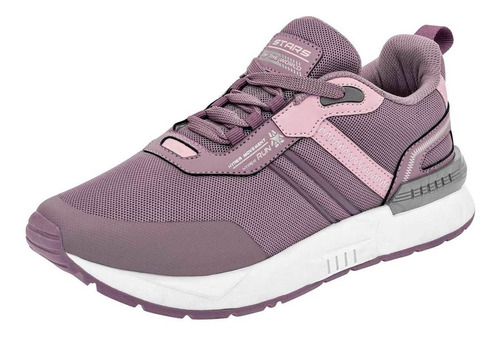 Tenis Mujer Stars Of The World 10118 Morado Rosa 112-821