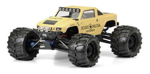 Desert Militia Monster Truck ( Requiere Corte Y Pintura ) 