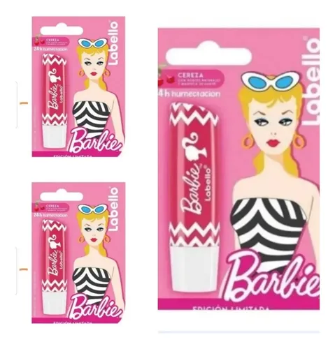 Labello Labial Edición Especial Barbie Recibe 3pz | MercadoLibre