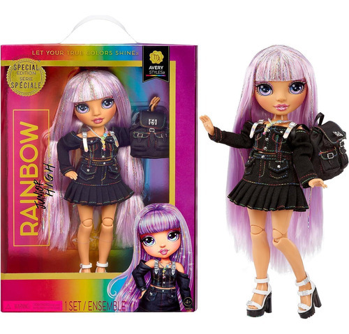 Boneca Rainbow Junior High Edición Especial Avery Styles