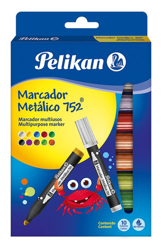 Marcadores Graficos Metalicos 752 Pelikan 