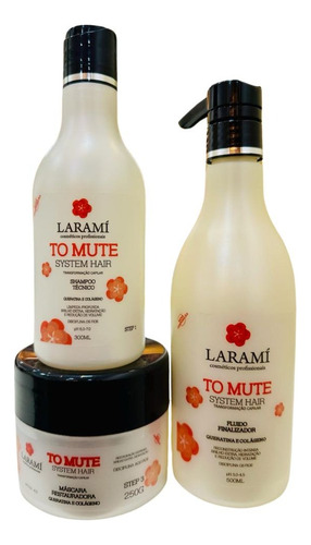 Kit To Mute Shampoo + Máscara + Finalizador | Larami