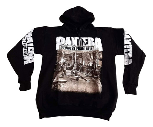 Pantera Cowboys From Hell Poleron Talla L Envio Gratis 