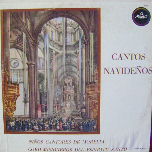 Niños Cantores De Morelia - Cantos Navideños - Vinyl Lp