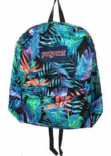 Jansport Unisex Superbreak Backpack Vivid Paradises