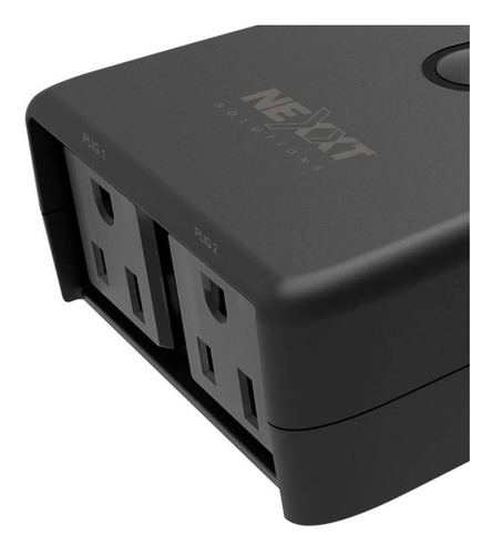 Enchufe Inteligente Dual Con Wi-fi Para Exteriores Nhp-o610