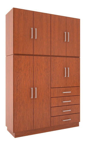 Placard Melamina Orlandi 1,42x2,15 Dos Cuerpos