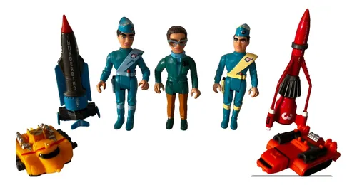 Thunderbirds Figuras Vintage Articuladas Set 1965 Serie | MercadoLibre