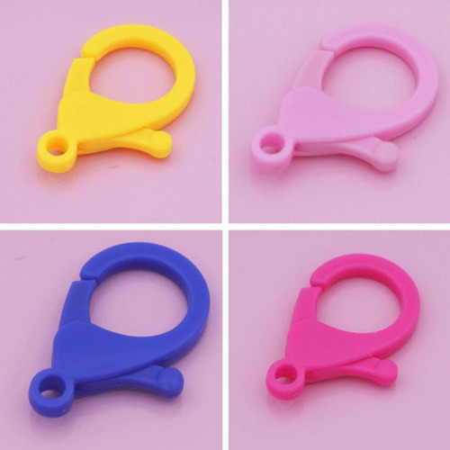 Clips De Encaixe De Plástico 100pcs Ganchos Da Amarelo