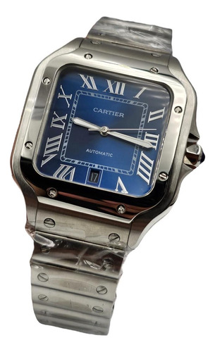 Reloj Santos Acero Inoxidable Automatico No Cartier (Reacondicionado)