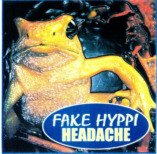 Imagen 1 de 1 de Disco Vinilo 7 Ep Fake Hyppi / Headache (split)