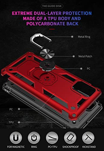 Funda Para Galaxy A71 5g Negro Grado Militar Uso Rudo Pro-02
