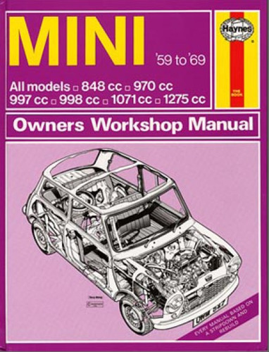 Mini Cooper Manual De Taller Desde Año 1959 Al 1969