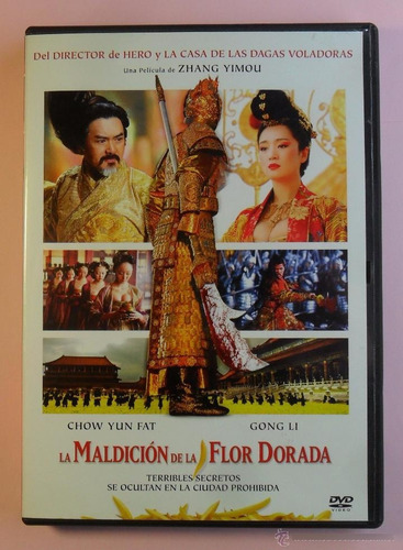 La Maldicion De La Flor Dorada Pelicula Dvd Original (Usado)