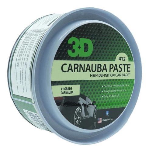 3d Carnauba Paste Wax Cera En Pasta Abrillantado