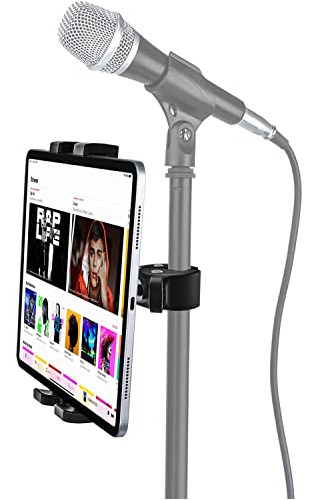 Tablet Mic Stand Holder Para iPad Pro Galaxy Tabs iPhone 9.7