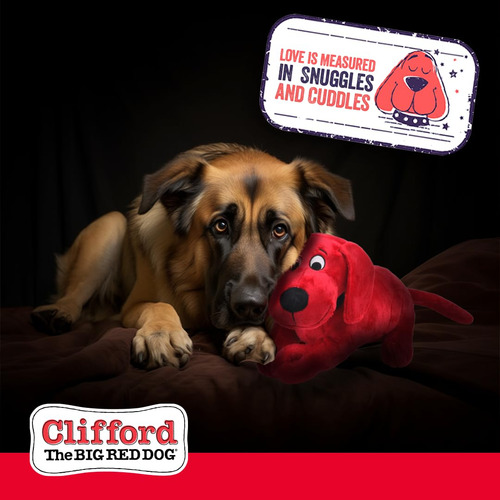 Juguete De Peluche Para Perros Clifford Snuggle Buddy 14, De