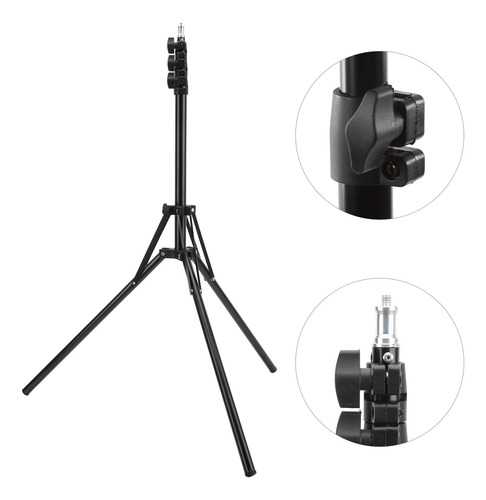 Trípode Fotográfico Con Soporte De 190 Cm, Softboxes Durader