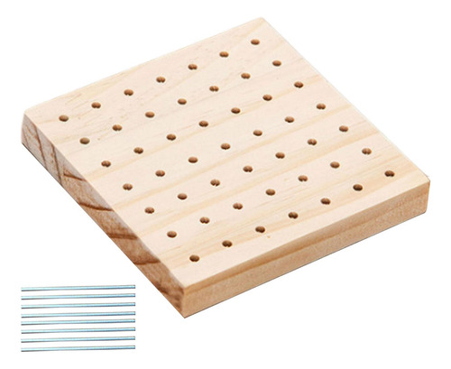 Tablero De Bloqueo De Ganchillo Tablero De 10cmx10cm
