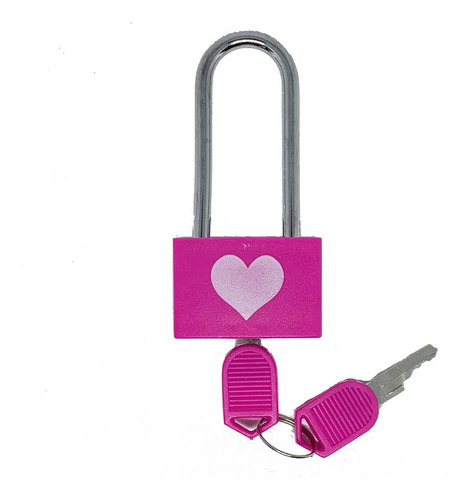 Candado Antirrobo Love Lock Con Mango Largo Para Pareja