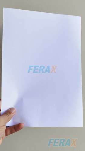 200 Adesivos Vinil Branco Fosco Laser A4