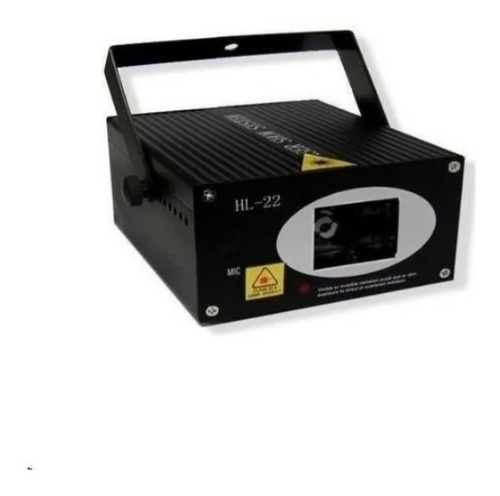 Laser Show Holográfico Dj Hl-22 Original 250mw Sensor Ritmic