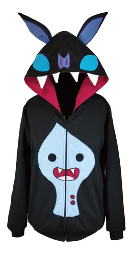 Sudadera Marceline Cosplay Hora De Aventura Bordada Con Alas